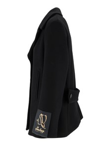 SEALUP PEACOAT SIBILLA, IN MISTO LANA, MARTINGALA SUL RETRO, LEGGERA IMBOTTITURA, BOTTONI LOGATI