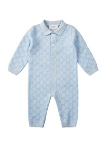 GUCCI KIDS B L/S ALL IN ONE CO/WO ALLOVER