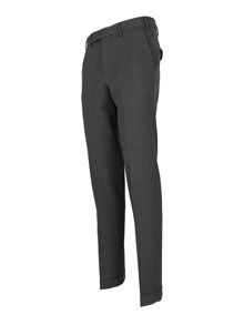 PT 01 Pantalone  - MASTER, Flat Front, Diagonal Pockets, Flap Back Pockets, Turn-Up