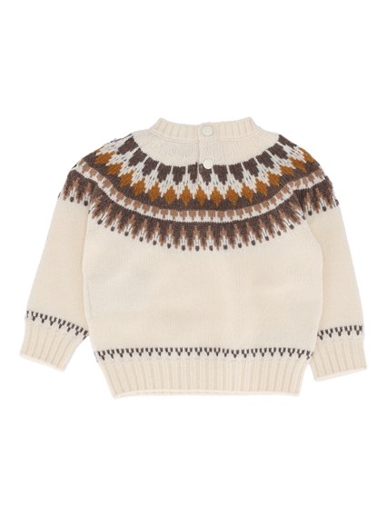 MONCLER BABY NATURAL CREW NECK