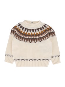 MONCLER BABY NATURAL CREW NECK