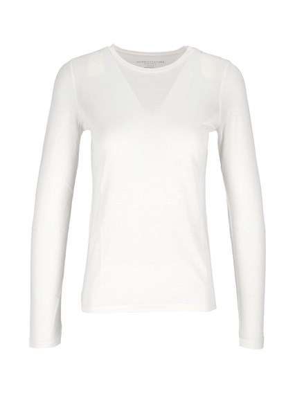 FILATURES DU LION Crew neck long-sleeved t-shirt