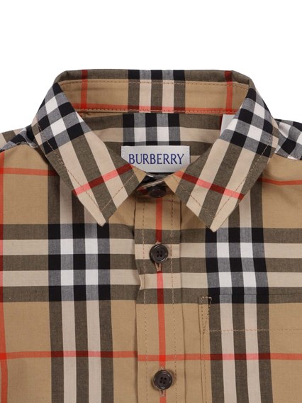 BURBERRY INF BOY SHIRTS