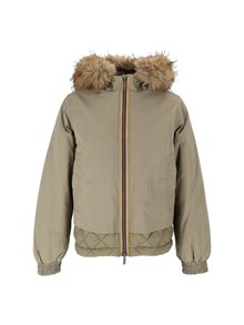 K-WAY TOSCA WAX COTTON NYLON CORTO