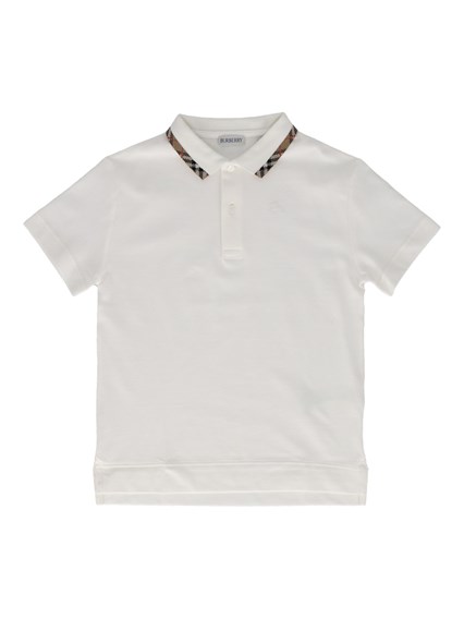 BURBERRY KID BOY POLO SHIRTS