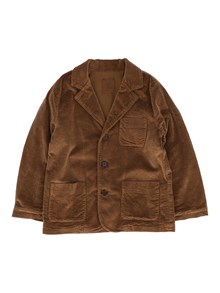 BABE & TESS SEBASTIANO JACKET - VELVET / 056NOCCIOLA
