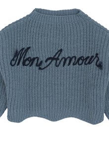 MAGIL MAGLIONE CON RICAMO MON AMOUR