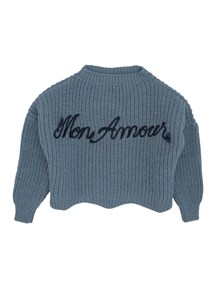 MAGIL MAGLIONE CON RICAMO MON AMOUR