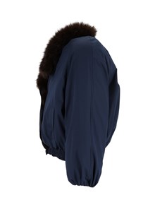 SHIRT A PORTER WINDjackt con collo Ecofur