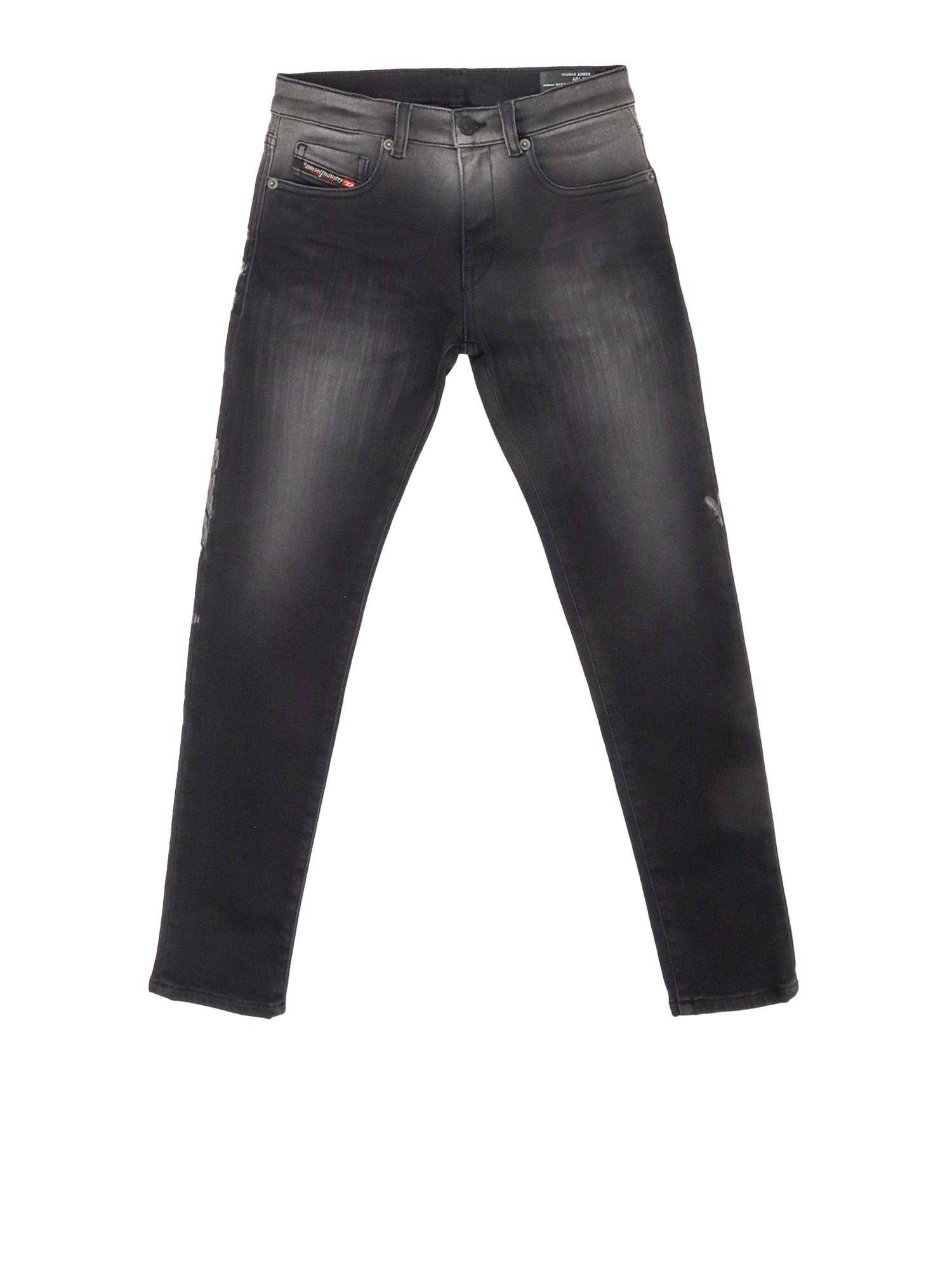 Diesel D-strukt-jjj Jeans In Black