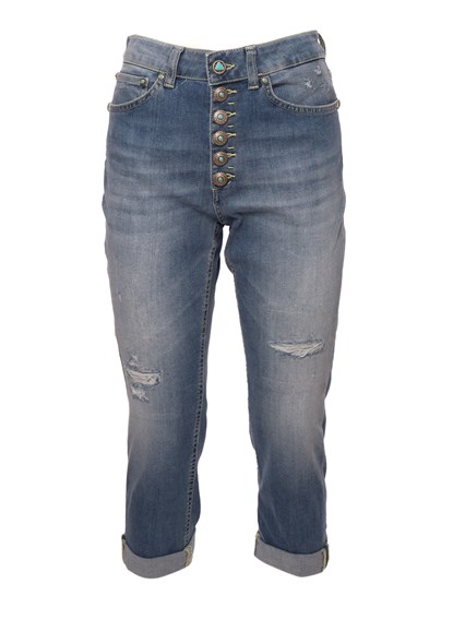 dondup KOONS jewel button jeans available on www.breficom.com - 9190
