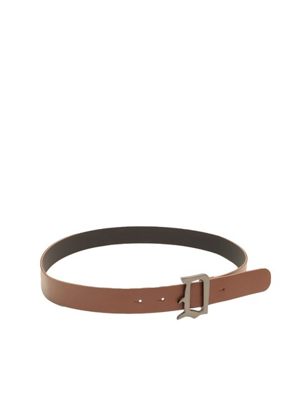Dondup BROWN ECO LEATHER BELT